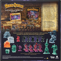 Hero Quest: Wizards of Morcar Quest Pack [Board Game, 2-5 Players] Board Game Avalon Hill