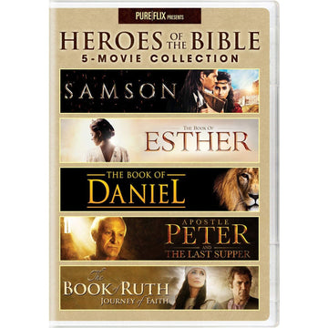 Heroes of the Bible - 5 Movie Collection [DVD Box Set] DVDs & Blu-Rays Universal Studios   