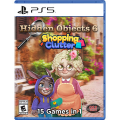 Hidden Objects Collection: Volume 6 - Shopper Clutter - 15 Games in 1 [PlayStation 5] PlayStation 5 Video Game GS2 Games   