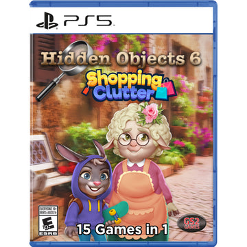 Hidden Objects Collection: Volume 6 - Shopper Clutter - 15 Games in 1 [PlayStation 5] PlayStation 5 Video Game GS2 Games   