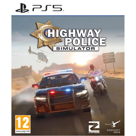 Highway Police Simulator [PlayStation 5] PlayStation 5 Video Game Aerosoft   