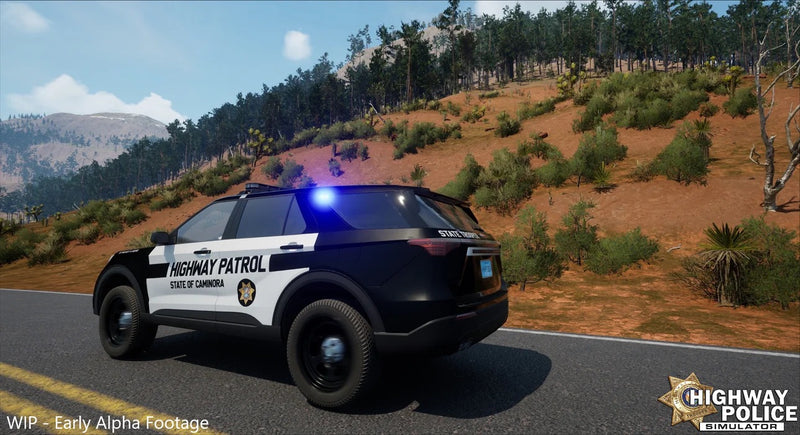 Highway Police Simulator [PlayStation 5] PlayStation 5 Video Game Aerosoft   