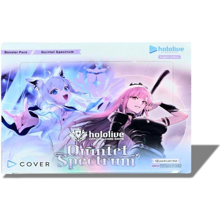 Hololive TCG: Quintet Spectrum Booster Box [HBP02] - 12 Packs Card Game Bushiroad
