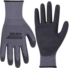Holmes Workwear - Medium Latex-Foam Coated Gloves - 10 Pairs [House & Home] House & Home Holmes Workwear   