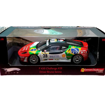 Hot Wheels: Driver Bruno Senna - Ferrari Challenge #28 F430 Toys & Games Mattel