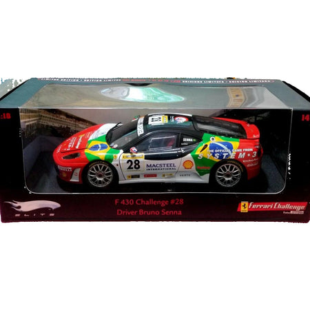 Hot Wheels: Driver Bruno Senna - Ferrari Challenge #28 F430 Toys & Games Mattel