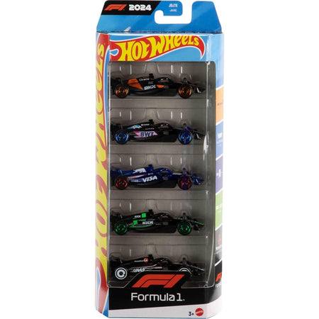 Hot Wheels: Formula 1 Race Team 5-Pack Toys & Games Mattel