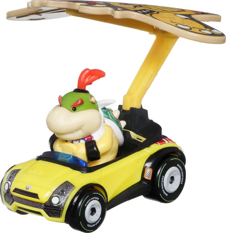 Hot Wheels: Mario Kart Bowser Jr. Sports Coupe with Bowser Kite Toys & Games Mattel