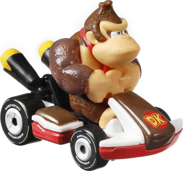 Hot Wheels Mario Kart: Donkey Kong with Standard Vehicle Toys & Games Mattel