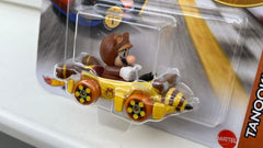 Hot Wheels Mario Kart: Tanooki with Bumble V Vehicle Toys & Games Mattel