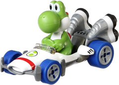 Hot Wheels Mario Kart: Yoshi B-Dasher Vehicle Toys & Games Mattel