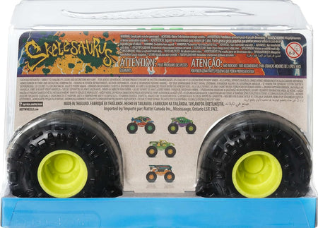Hot Wheels: Oversized Monster Trucks - Skelesaurus Toys & Games Mattel