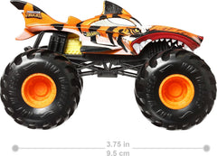 Hot Wheels: Oversized Monster Trucks Tiger Shark Toys & Games Mattel