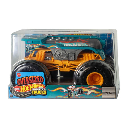 Hot Wheels: Oversized Monster Trucks West Coast Crusher Toys & Games Mattel