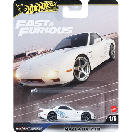 Hot Wheels Premium: Fast and Furious - Mazda RX-7 FD Toys & Games Mattel