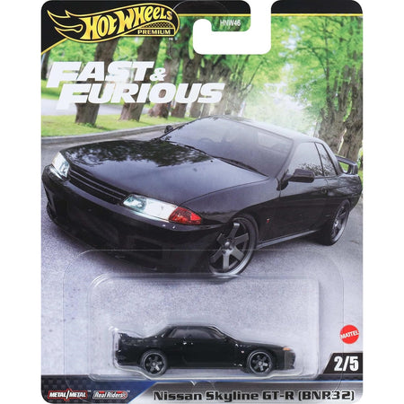 Hot Wheels Premium: Fast and Furious - Nissan Skyline GT-R (BNR32) Toys & Games Mattel