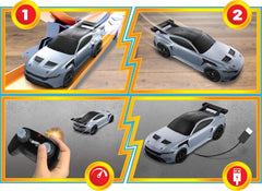Hot Wheels: RC Ford Mustange GTD - 1/64 Scale Toys & Games Mattel
