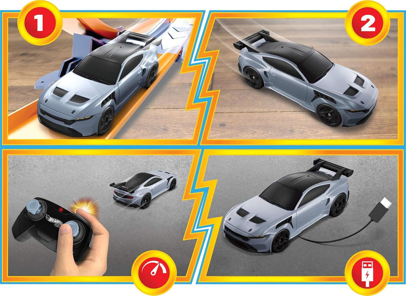 Hot Wheels: RC Ford Mustange GTD - 1/64 Scale Toys & Games Mattel