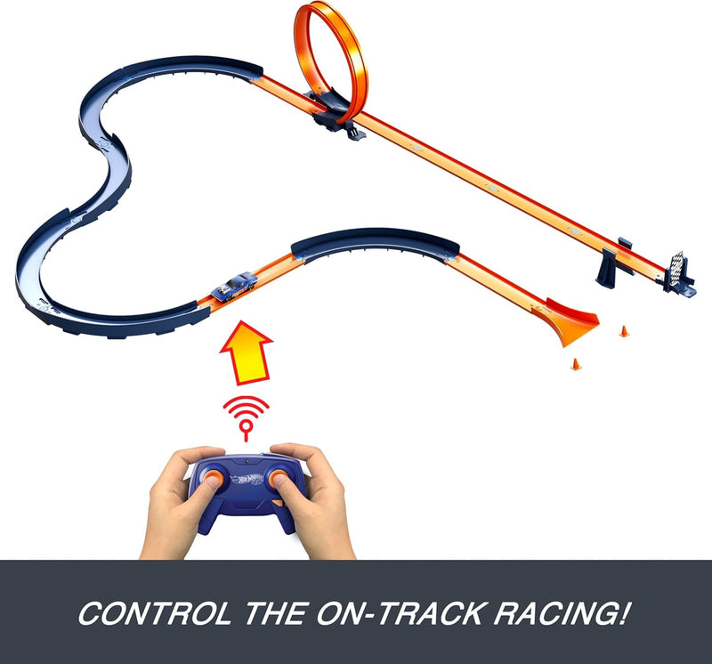 Hot Wheels: RC Speed Challenge Car and Race Track Toys & Games Mattel