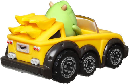 Hot Wheels RacerVerse: Monsters Inc. Mike Wazowski Car - 1:64 Diecast Toys & Games Mattel