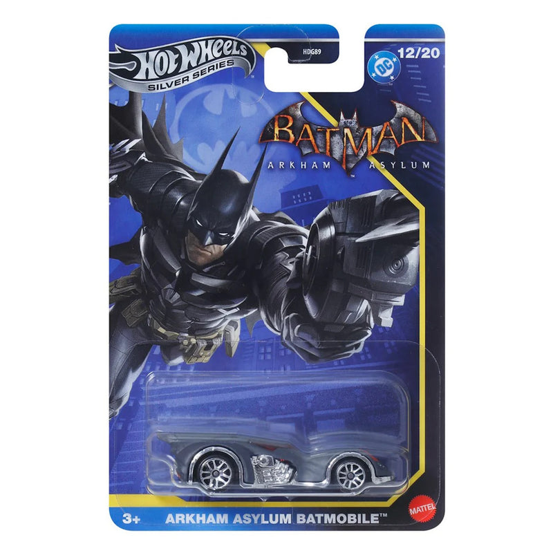 Hot Wheels Silver Series: Batman Arkham Asylum Batmobile - 12/20 Toys & Games Mattel