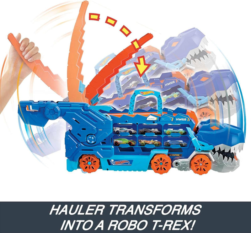 Hot Wheels: Ultimate T-Rex Transporter Toys & Games Mattel