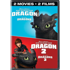 How To Train Your Dragon 1 & 2 Double Feature [DVD] DVD Movie Dreamworks   