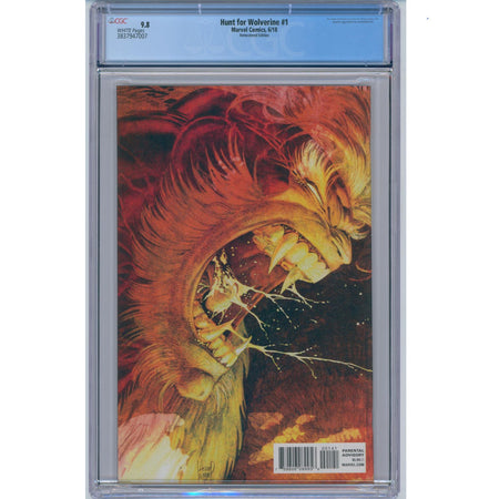 Hunt for Wolverine: #1 CGC 9.8 [Kubert Remastered Edition CVR E - 1:500] #2018 Comics Marvel Comics