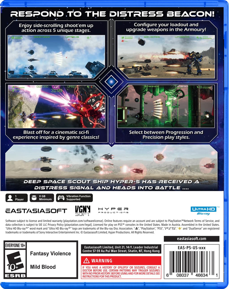 Hyper 5 [PlayStation 5] PlayStation 5 Video Game VGNYsoft   