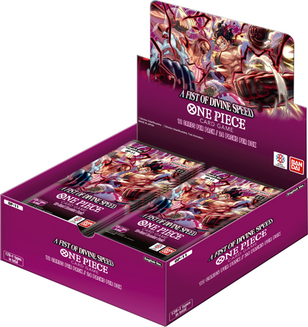 One Piece TCG: A Fist Of Divine Speed Booster Box [OP-11] - 24 Packs Card Game Bandai Namco
