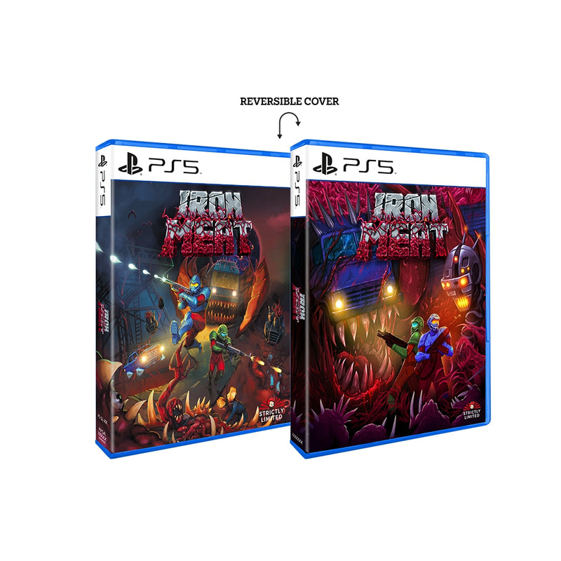 Iron Meat: Limited Metal Edition [PlayStation 5] PlayStation 5 Video Game Strictly Limited Games