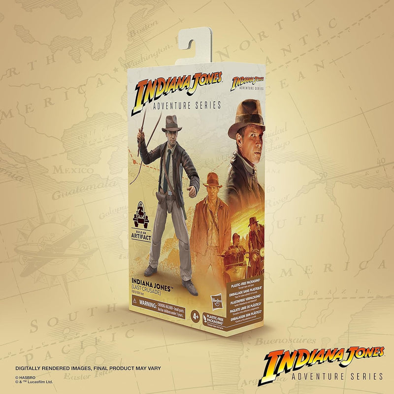 Indiana Jones Adventures Series: Indiana Jones - Last Crusade Toys & Games Hasbro   