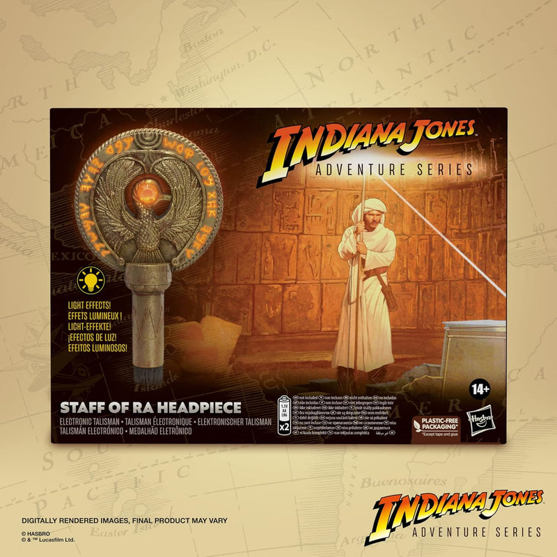 Indiana Jones Adventures Series: Staff of Ra Headpiece Toys & Games Hasbro   