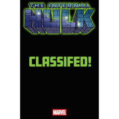 **artist and image Infernal Hulk: #8 [Classified MTG - 1:50] 2025 Comics Marvel Comics