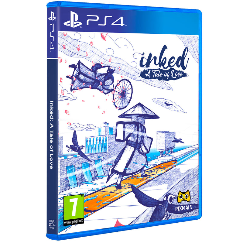 Inked: A Tale of Love [PlayStation 4] PlayStation 4 Video Game Red Art Games   