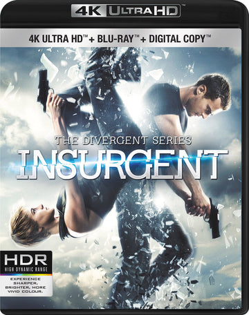 Insurgent [Blu-Ray + 4K UHD] Blu-Ray 4K Movie EOne   