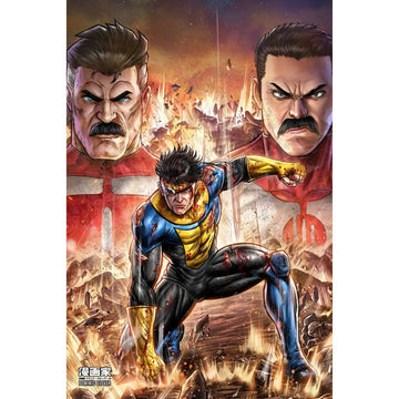 Invincible Foil Edition: #1 [Dominic Glover X Shopville Exclusive Foil] 2026 Comics Image Comics