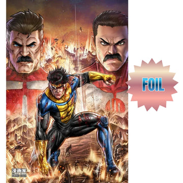 Invincible Foil Edition: #1 [Dominic Glover X Shopville Exclusive Foil] 2026 Comics Image Comics