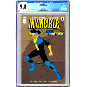 Invincible Limited Edition: #1 [Cory Walker CGC 9.8] 2003 Comics Image Comics