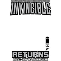 Invincible Returns Facsimile Edition: #1 [Blank CVR D] 2026 Comics Image Comics
