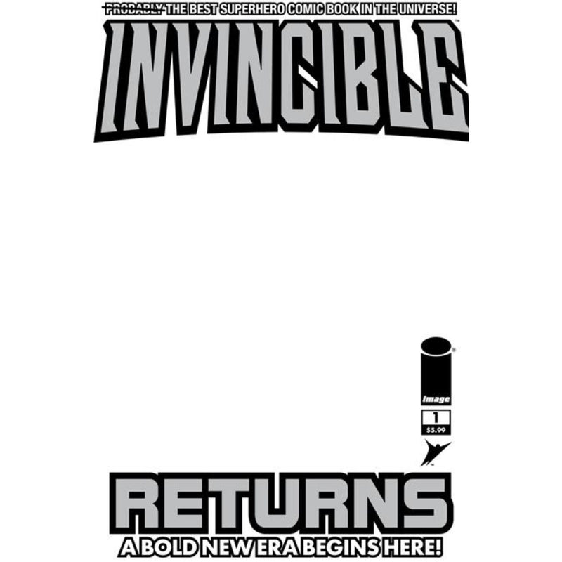 Invincible Returns Facsimile Edition: #1 [Blank CVR D] 2026 Comics Image Comics