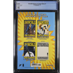 Invincible Returns Facsimile Edition: #1 [Ivan Tao  CGC 9.6 Shopville Exclusive CVR ZP] 2026