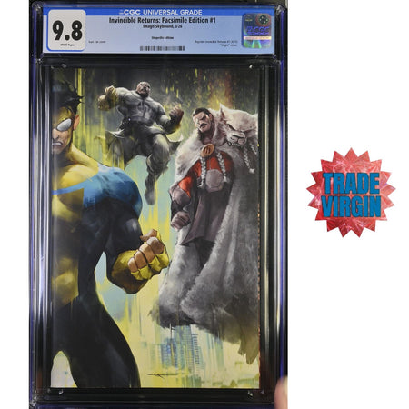 Invincible Returns Facsimile Edition: #1 [Ivan Tao  CGC 9.8 Shopville Exclusive CVR ZP] 2026