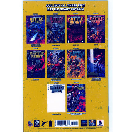 Invincible Universe Battle Beast: #1 [Beats Exclusive Foil Signed Ottley & Beats] 2025 Comics Image Comics