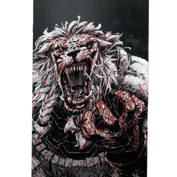 Invincible Universe Battle Beast: #1 [Todd Beats "Bloody Spot" Exclusive] 2025 Comics Image Comics