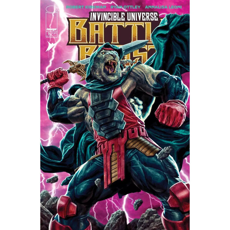 Invincible Universe Battle Beast: #2 [Lee Bermejo CVR F - 1:100] 2025 Comics Image Comics
