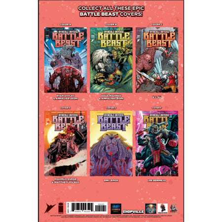Invincible Universe Battle Beast: #2 Shopville Retailer Exclusive [Rachta Lin Virgin] 2025 Comics Image Comics