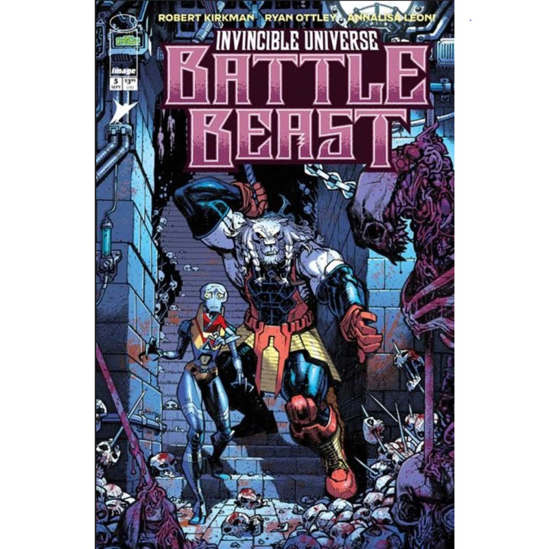 Invincible Universe Battle Beast: #5 [Ottley & Leoni CVR A] 2025 Comics Image Comics
