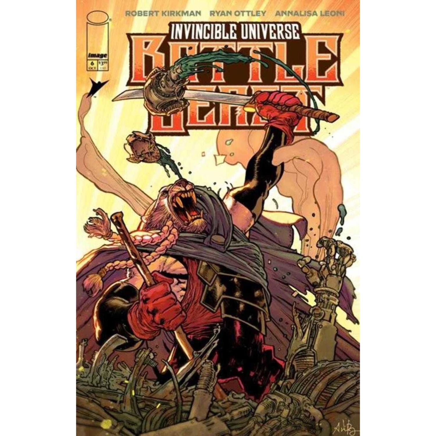 Invincible Universe Battle Beast: #6 [A Bressan & A Lucas CVR F - 1:100] 2025 Comics Image Comics