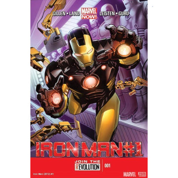 Iron Man: #1 [Greg Land CVR A] 2012 Comics Marvel Comics